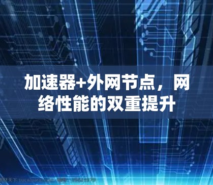 加速器+外网节点，网络性能的双重提升