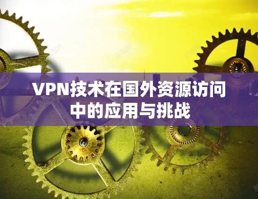 VPN技术在国外资源访问中的应用与挑战