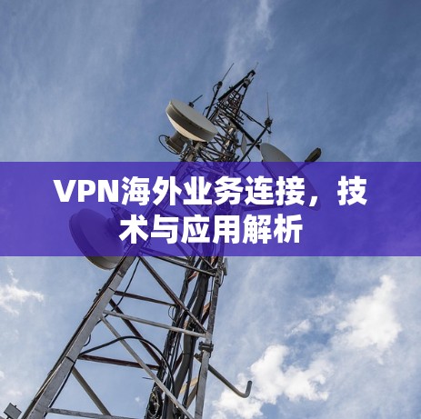 VPN海外业务连接，技术与应用解析