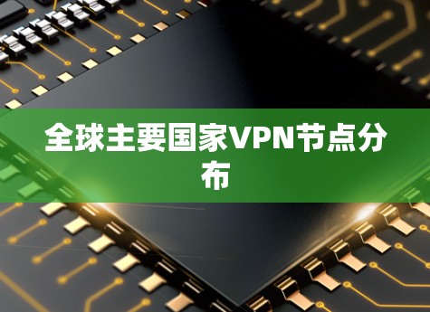 全球主要国家VPN节点分布