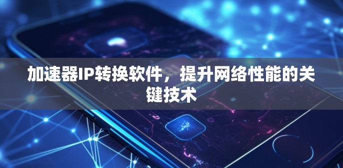 加速器IP转换软件，提升网络性能的关键技术