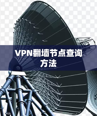 VPN翻墙节点查询方法