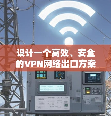 设计一个高效、安全的VPN网络出口方案需要综合考虑多个关键因素。以下是一个结构化的方案设计，涵盖了从选择VPN协议到安全配置、用户访问策略、性能优化、高可用性、合规性以及监控与管理等方面