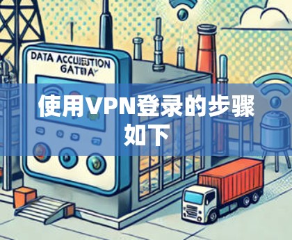 使用VPN登录的步骤如下